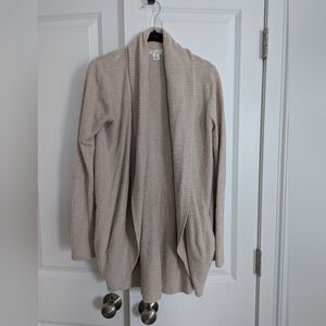Barefoot dreams cozychic lite oatmeal circle cardigan